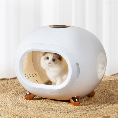 Caixa de secador de gato ultra silenciosa de 1200w para gato cachorrinho gatinho